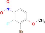 2-Bromo-3-fluoro-1-methoxy-4-nitrobenzene