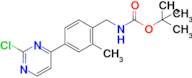 Tert-Butyl (4-(2-chloropyrimidin-4-yl)-2-methylbenzyl)carbamate