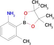 3-Methyl-2-(4,4,5,5-tetramethyl-1,3,2-dioxaborolan-2-yl)aniline