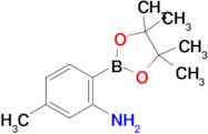 5-Methyl-2-(4,4,5,5-tetramethyl-1,3,2-dioxaborolan-2-yl)aniline