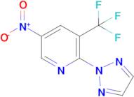 5-Nitro-2-(2H-1,2,3-triazol-2-yl)-3-(trifluoromethyl)pyridine