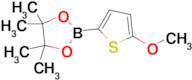 2-(5-Methoxythiophen-2-yl)-4,4,5,5-tetramethyl-1,3,2-dioxaborolane