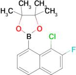 2-(8-Chloro-7-fluoronaphthalen-1-yl)-4,4,5,5-tetramethyl-1,3,2-dioxaborolane