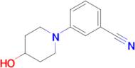 3-(4-Hydroxypiperidin-1-yl)benzonitrile