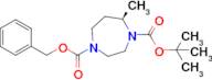 1-Benzyl 4-(tert-butyl) (R)-5-methyl-1,4-diazepane-1,4-dicarboxylate