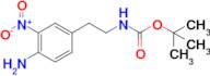 Tert-Butyl (4-amino-3-nitrophenethyl)carbamate