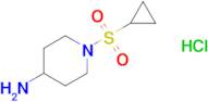 1-(Cyclopropylsulfonyl)piperidin-4-amine hydrochloride