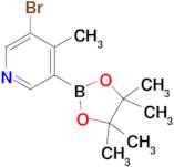 3-Bromo-4-methyl-5-(4,4,5,5-tetramethyl-1,3,2-dioxaborolan-2-yl)pyridine