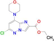 Ethyl 6-chloro-8-morpholinoimidazo[1,2-b]pyridazine-2-carboxylate