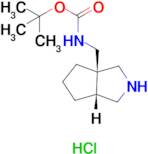 tert-Butyl (((3aR,6aR)-hexahydrocyclopenta[c]pyrrol-3a(1H)-yl)methyl)carbamate hydrochloride