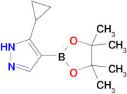 5-cyclopropyl-4-(4,4,5,5-tetramethyl-1,3,2-dioxaborolan-2-yl)-1H-pyrazole