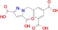 1-(3,5-Dicarboxybenzyl)-1H-pyrazole-3,5-dicarboxylic acid