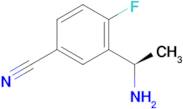 (R)-3-(1-Aminoethyl)-4-fluorobenzonitrile