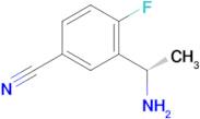 (S)-3-(1-Aminoethyl)-4-fluorobenzonitrile