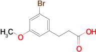 3-(3-Bromo-5-methoxyphenyl)propanoic acid