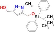 (5-(((tert-Butyldiphenylsilyl)oxy)methyl)-1-methyl-1H-pyrazol-3-yl)methanol