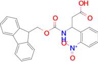 3-((((9H-Fluoren-9-yl)methoxy)carbonyl)amino)-3-(2-nitrophenyl)propanoic acid