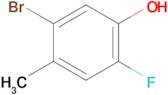 5-Bromo-2-fluoro-4-methylphenol