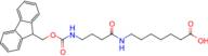 7-(4-((((9H-Fluoren-9-yl)methoxy)carbonyl)amino)butanamido)heptanoic acid