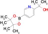 2-(5-(4,4,5,5-Tetramethyl-1,3,2-dioxaborolan-2-yl)pyridin-2-yl)propan-2-ol