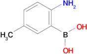 (2-Amino-5-methylphenyl)boronic acid