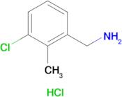 (3-Chloro-2-methylphenyl)methanamine hydrochloride