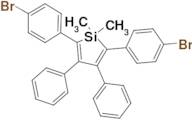2,5-Bis(4-bromophenyl)-1,1-dimethyl-3,4-diphenyl-1H-silole