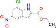 Ethyl 7-chloro-5-nitro-1H-indole-2-carboxylate