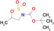 tert-Butyl 5-methyl-1,2,3-oxathiazolidine-3-carboxylate 2,2-dioxide