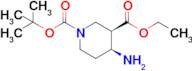 1-(tert-Butyl) 3-ethyl (3R,4S)-4-aminopiperidine-1,3-dicarboxylate