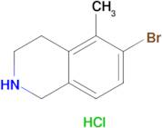 6-Bromo-5-methyl-1,2,3,4-tetrahydroisoquinoline hydrochloride