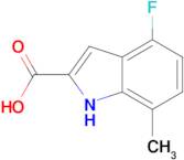 4-Fluoro-7-methyl-1H-indole-2-carboxylic acid