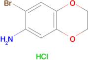 7-Bromo-2,3-dihydrobenzo[b][1,4]dioxin-6-amine hydrochloride