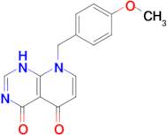 8-[(4-methoxyphenyl)methyl]-1H,4H,5H,8H-pyrido[2,3-d]pyrimidine-4,5-dione