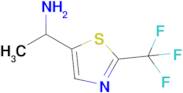 1-(2-(Trifluoromethyl)thiazol-5-yl)ethan-1-amine