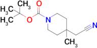 tert-Butyl 4-(cyanomethyl)-4-methylpiperidine-1-carboxylate