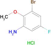 3-Bromo-5-fluoro-2-methoxyaniline hydrochloride