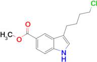 Methyl 3-(4-chlorobutyl)-1H-indole-5-carboxylate