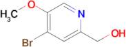 (4-Bromo-5-methoxypyridin-2-yl)methanol