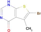 6-Bromo-5-methylthieno[2,3-d]pyrimidin-4(1H)-one