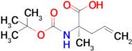 (R)-2-((tert-Butoxycarbonyl)amino)-2-methylpent-4-enoic acid