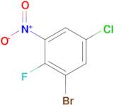 1-Bromo-5-chloro-2-fluoro-3-nitrobenzene