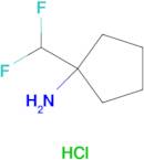 1-(Difluoromethyl)cyclopentan-1-amine hydrochloride