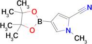 1-Methyl-4-(4,4,5,5-tetramethyl-1,3,2-dioxaborolan-2-yl)-1H-pyrrole-2-carbonitrile