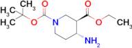 1-(tert-Butyl) 3-ethyl (3R,4R)-4-aminopiperidine-1,3-dicarboxylate
