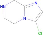 3-Chloro-5,6,7,8-tetrahydroimidazo[1,2-a]pyrazine