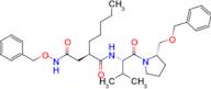 (R)-N4-(Benzyloxy)-N1-((S)-1-((S)-2-((benzyloxy)methyl)pyrrolidin-1-yl)-3-methyl-1-oxobutan-2-yl)-2-pentylsuccinamide