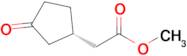 Methyl (S)-2-(3-oxocyclopentyl)acetate