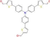 5-[4-[4-(5-Formylthiophen-2-yl)-N-[4-(5-formylthiophen-2-yl)phenyl]anilino]phenyl]thiophene-2-carb…