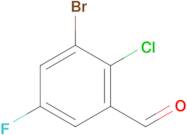3-Bromo-2-chloro-5-fluorobenzaldehyde